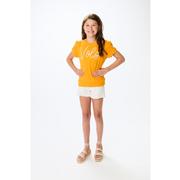 Tennessee Stewart Simmons Girls Glitter Script Top